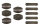 Fox Edges Tubing Tungsten Sinker Kit 5pcs