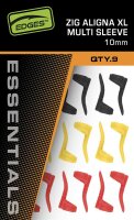 Fox Edges Zig Aligna XL kit Multi Sleeve kit (3 yellow, 3...