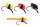 Fox Edges Zig Aligna XL kit Multi Foam kit (yellow, red and black)