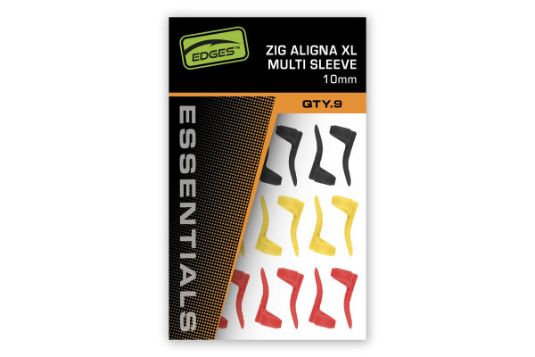 Fox Edges Zig Aligna XL 10mm Kit (6 x sleeves, tool and 3 x foam)