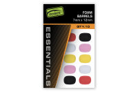 Fox Edges 7mm 12 pcs Foam Barrels - Mixed Colour