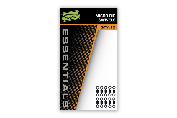 Fox Edges Micro Rig Swivels x 10