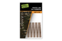 Fox Edges Camo Naked Line Tail Rubbers 10pcs