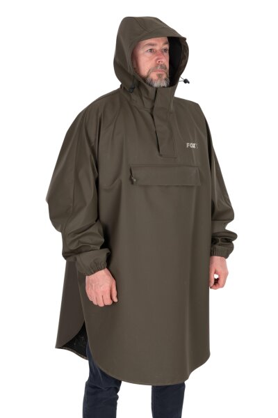 Fox Khaki Poncho - One Size