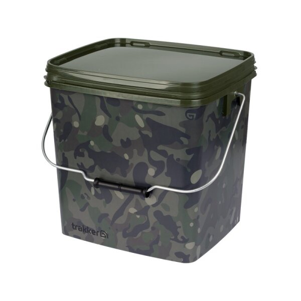 Trakker 13 Ltr Camo Square Container inc tray (T/P x 5)