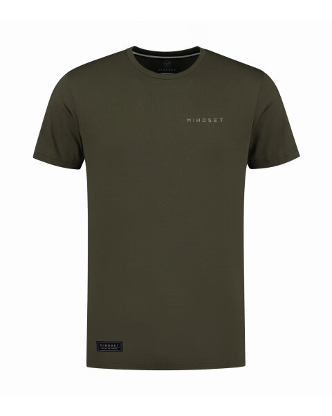 Korda Mindset Minimal Tee | Dark Olive L