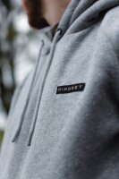 Korda Mindset Patch Hoodie | Heather Grey