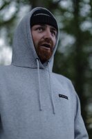 Korda Mindset Patch Hoodie | Heather Grey