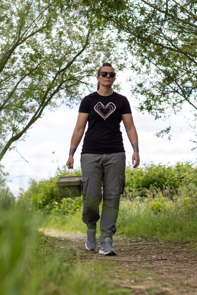 Korda Womens Love T-Shirt | Black S