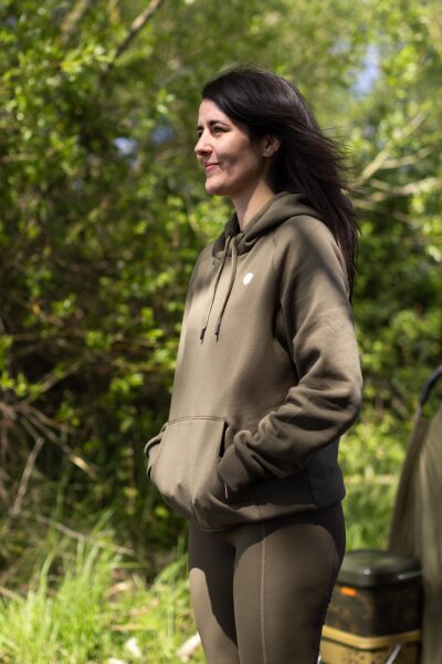 Korda Womens Kore Hoodie | Dark Olive L