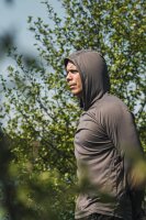 Korda UPF Hooded Top | Dark Khaki