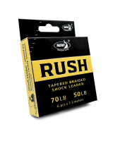 Katran Tapered Braided Shock Leader RUSH, 70LB - 50LB,...