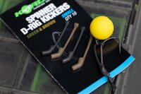 Korda Spinner D Rig Kickers | Green/Brown