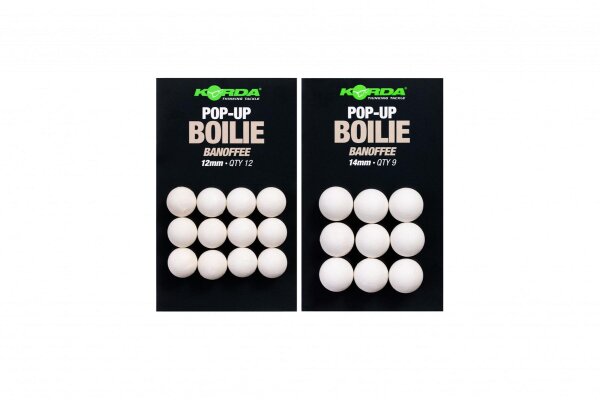 Korda Pop Up Boilie Banoffee White