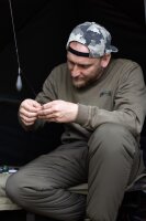 Korda Patch Crewneck | Heather Grey
