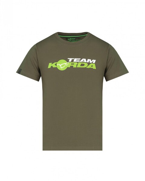 Korda TK Kids T-Shirt | Dark Olive