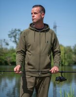 Fox Collection Zipped Hoody - Green