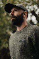 Korda Mindset Fisherman Knitted Sweater | Dark Olive