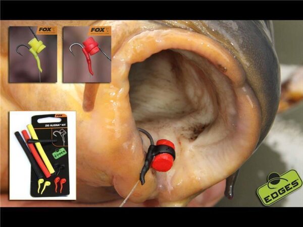 Fox Zig Aligna Sleeves/Foam Red