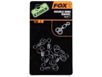 Fox Edges Double Ring Swivel Size 7 x 8