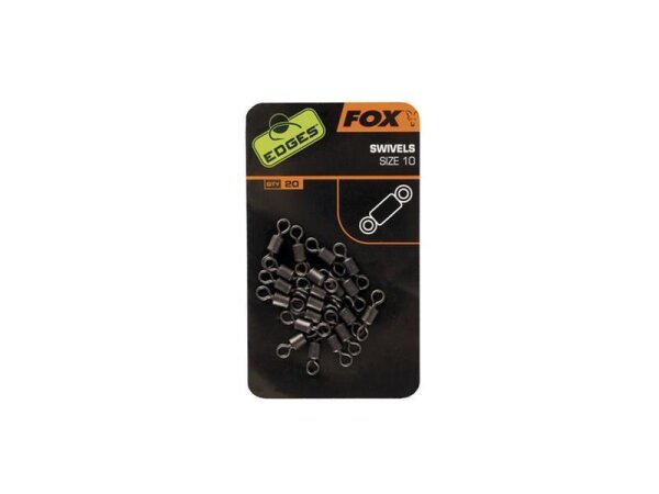 Fox Edges Swivels Standard Size 7 x 20