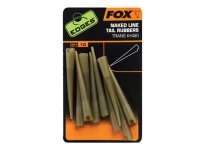 Fox Edges Naked Line Tail Rubbers x 10pc