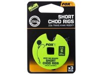 Fox Edge Armapoint stiff rig beaked Chod rigs x 3 30lb sz5 SHORT