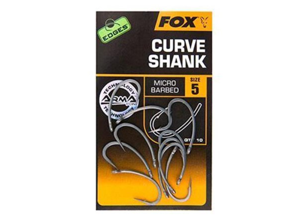 Fox Edges Armapoint Curve shank size 4